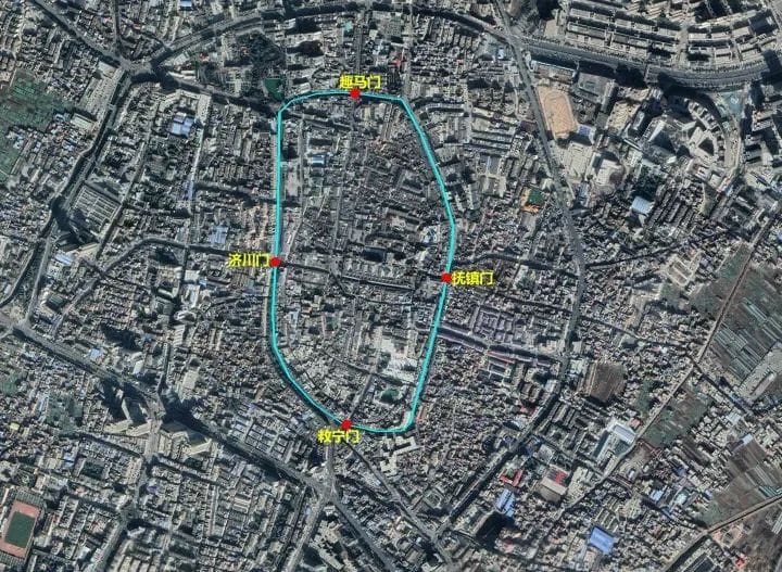 清代昭通府治城-滇史网