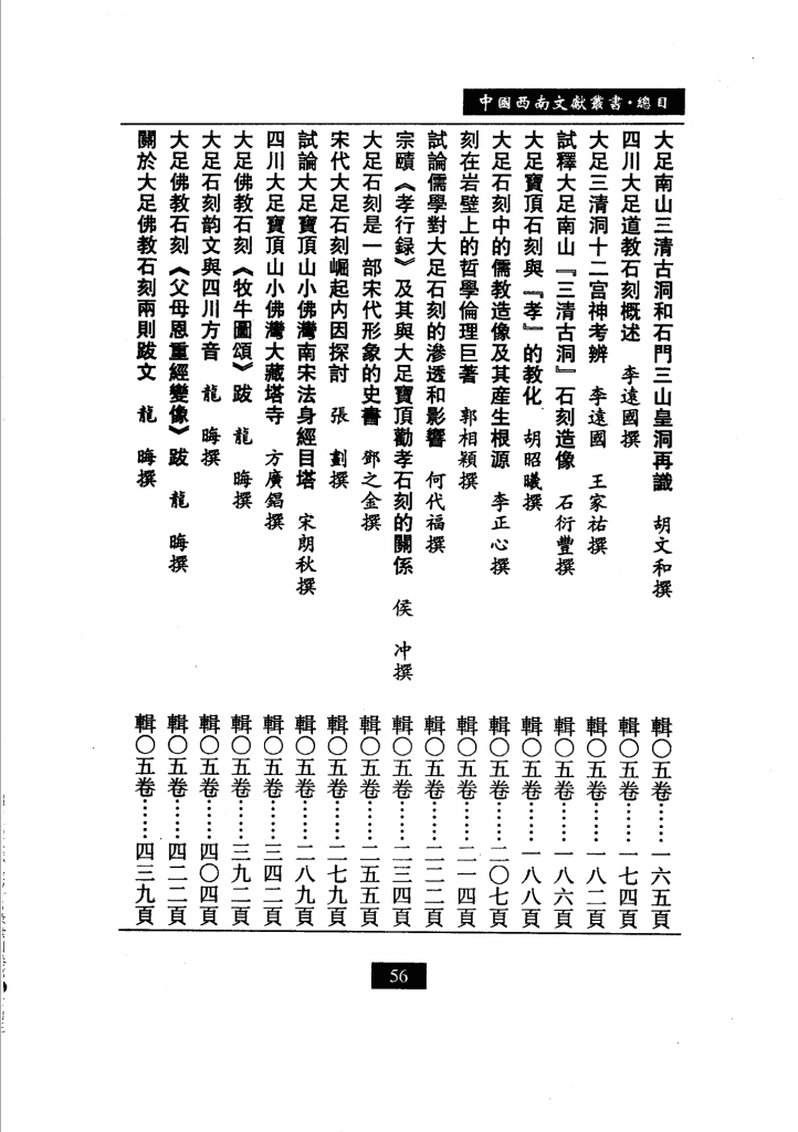 20240504213036971-中国西南文献丛书 目录索引卷,梁公卿总主编；高国祥卷主编,兰州市：兰州大学出版社_11556683_90