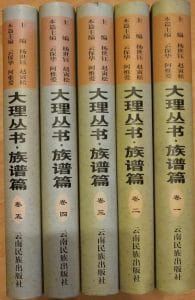 大理丛书·族谱篇（5册全）-滇史网