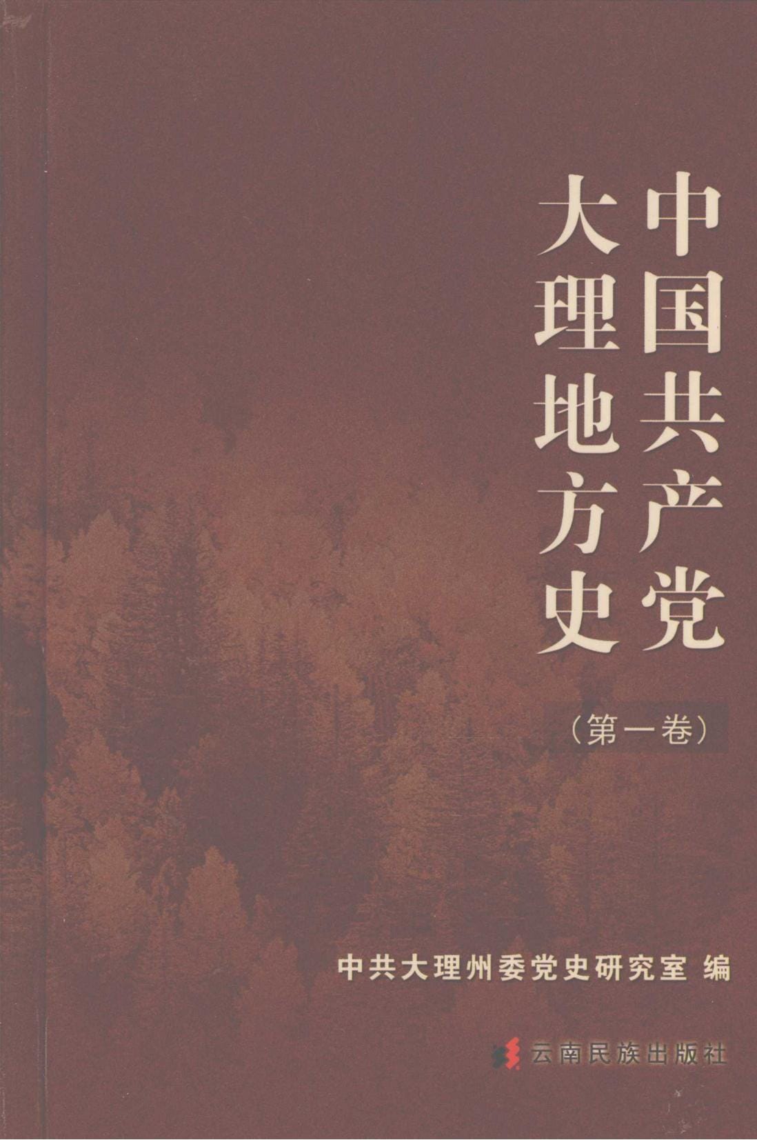 中国共产党云大理地方史（第一卷）-滇史网