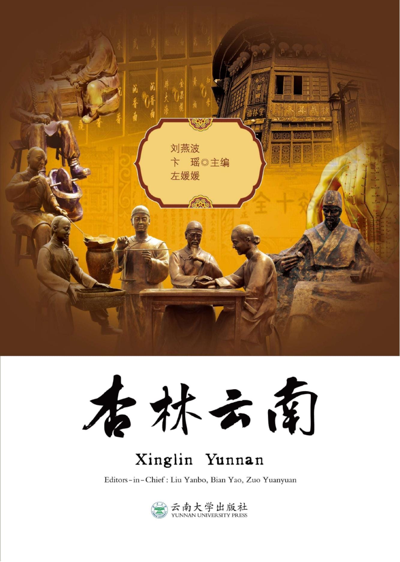 刘燕波,卞瑶,左媛媛主编:《杏林云南》(中英对照版)-滇史网