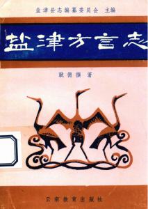 盐津方言志-滇史网