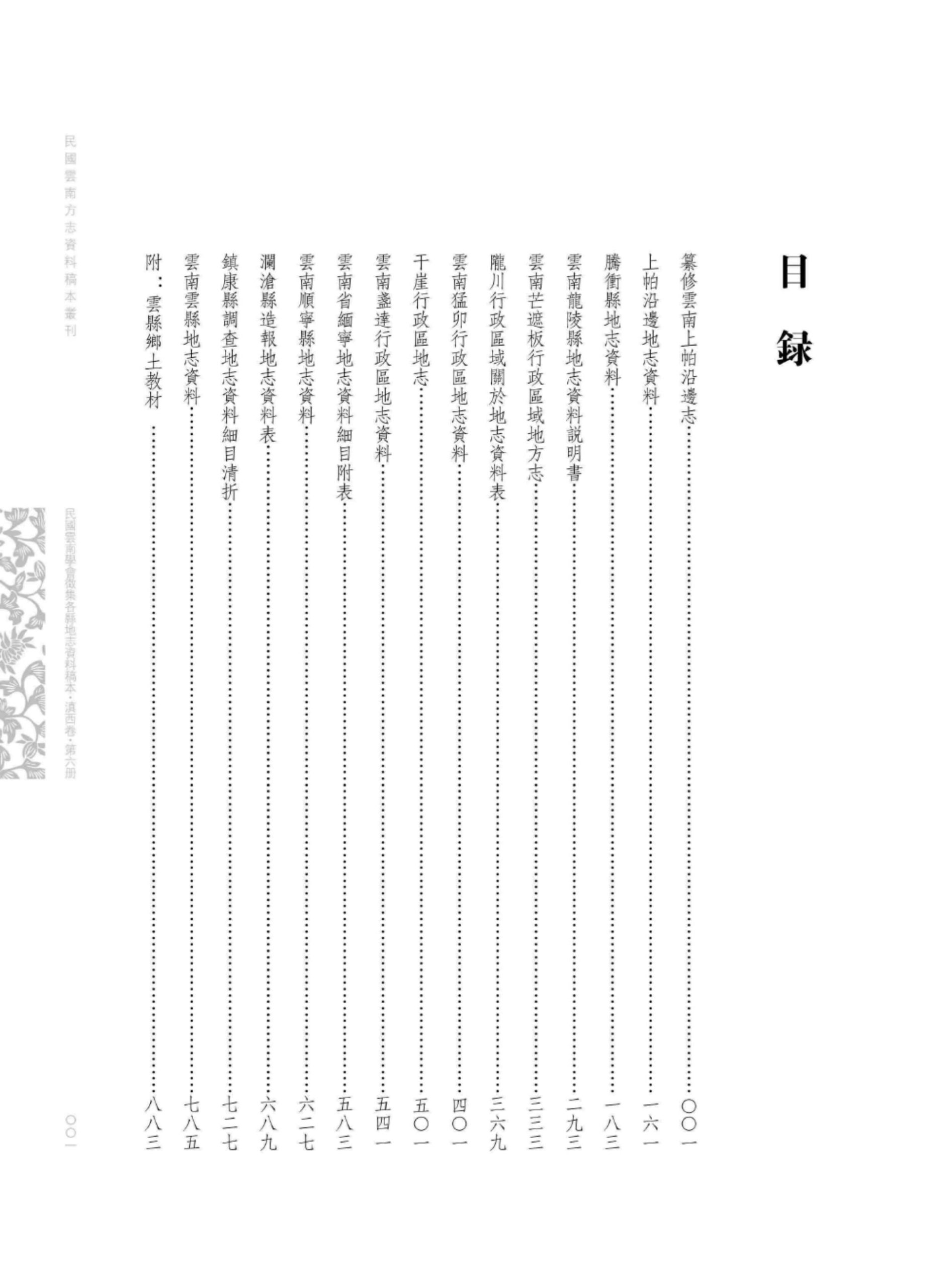 图片[3]-民国云南学会征集各县地志资料稿本 滇西卷 第6册-滇史网